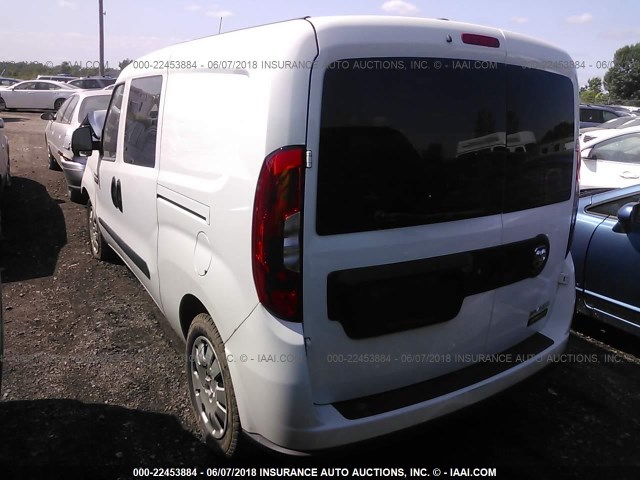 ZFBERFBT6G6C61698 - 2016 RAM PROMASTER CITY SLT WHITE photo 3