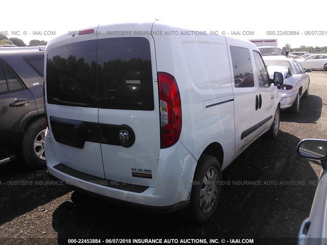 ZFBERFBT6G6C61698 - 2016 RAM PROMASTER CITY SLT WHITE photo 4