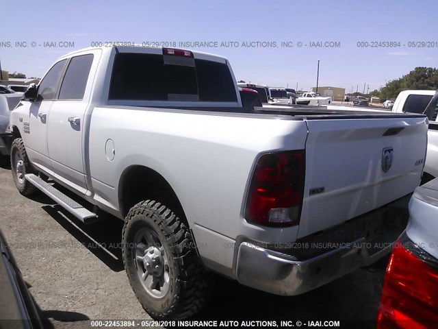 3C6TR5DT7GG316982 - 2016 RAM 2500 SLT WHITE photo 3