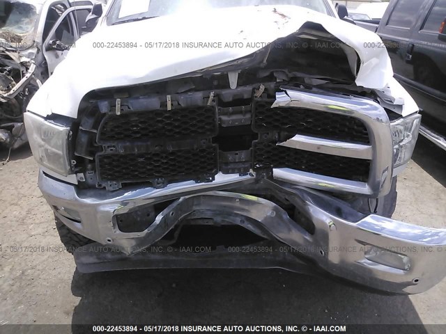 3C6TR5DT7GG316982 - 2016 RAM 2500 SLT WHITE photo 6