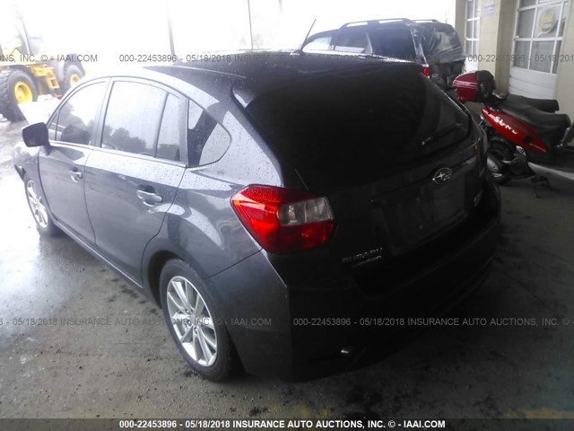 JF1GPAC64E8242188 - 2014 SUBARU IMPREZA PREMIUM GRAY photo 3