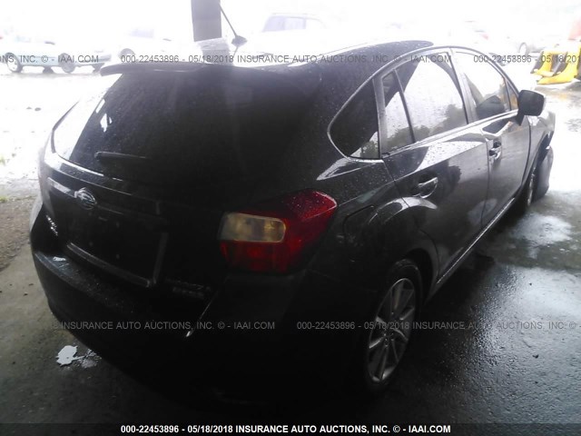 JF1GPAC64E8242188 - 2014 SUBARU IMPREZA PREMIUM GRAY photo 4