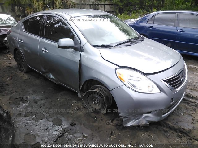 3N1CN7AP5EL835527 - 2014 NISSAN VERSA S/S PLUS/SV/SL GRAY photo 1