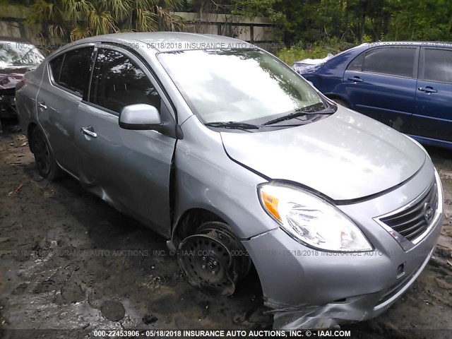 3N1CN7AP5EL835527 - 2014 NISSAN VERSA S/S PLUS/SV/SL GRAY photo 6