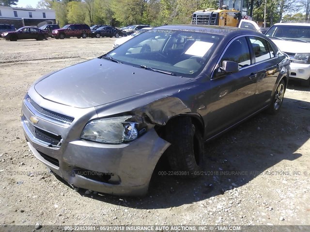 1G1ZC5EB8A4132061 - 2010 CHEVROLET MALIBU 1LT 灰色 照片 2