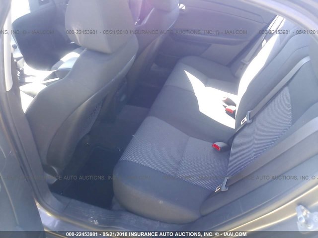 1G1ZC5EB8A4132061 - 2010 CHEVROLET MALIBU 1LT 灰色 照片 8