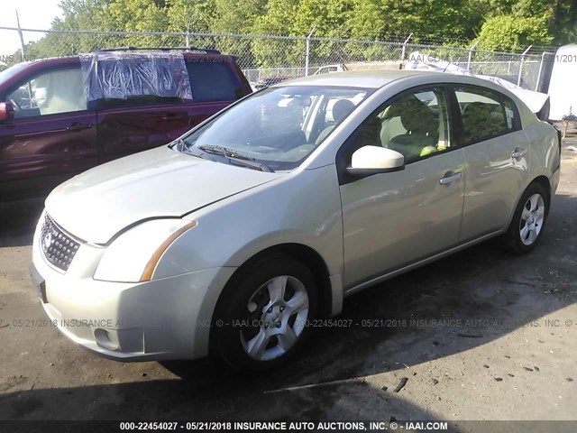 3N1AB61EX8L675867 - 2008 NISSAN SENTRA 2.0/2.0S/2.0SL GOLD photo 2