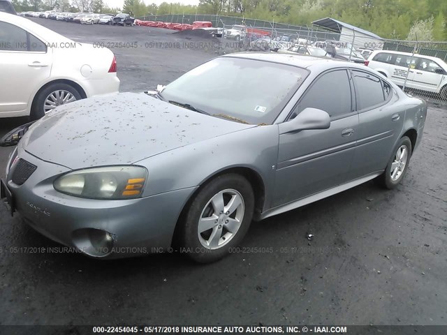2G2WP582771218674 - 2007 PONTIAC GRAND PRIX GRAY photo 2