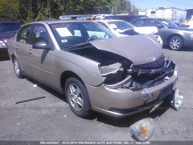 1G1ZT54845F283530 - 2005 CHEVROLET MALIBU LS 金色 照片 1