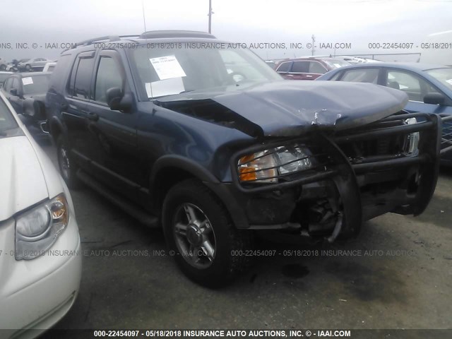 1FMDU73K23UC54331 - 2003 FORD EXPLORER XLT/XLT SPORT/NBX Dark Blue photo 1