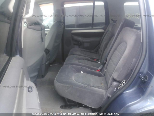 1FMDU73K23UC54331 - 2003 FORD EXPLORER XLT/XLT SPORT/NBX Dark Blue photo 8