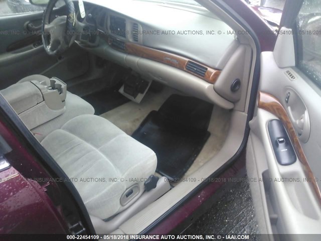 1G4HP54K2Y4155091 - 2000 BUICK LESABRE CUSTOM BURGUNDY photo 5