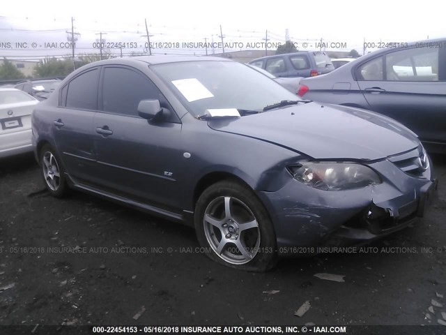 JM1BK324571642948 - 2007 MAZDA 3 S GRAY photo 1