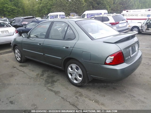 3N1CB51D35L503590 - 2005 NISSAN SENTRA 1.8/1.8S GREEN photo 3