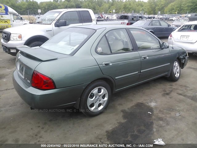 3N1CB51D35L503590 - 2005 NISSAN SENTRA 1.8/1.8S GREEN photo 4