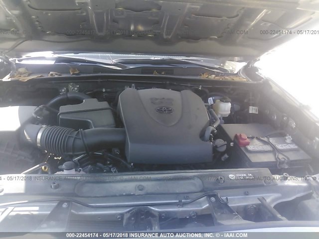 3TMDZ5BN4HM030978 - 2017 TOYOTA TACOMA DBL CAB/SR5/TRD SPORT/OR SILVER photo 10