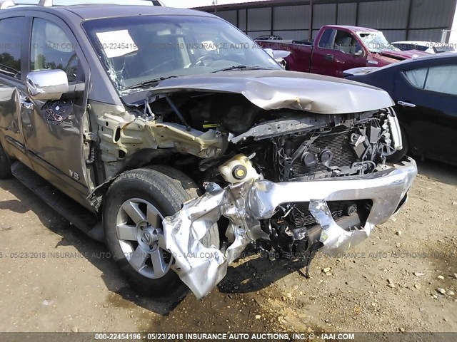 5N1AA08A96N716448 - 2006 NISSAN ARMADA SE/LE GRAY photo 6