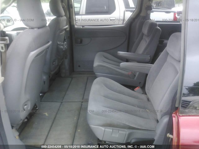2D4GP44L06R602646 - 2006 DODGE GRAND CARAVAN SXT ბურგუნდია ფოტო 8