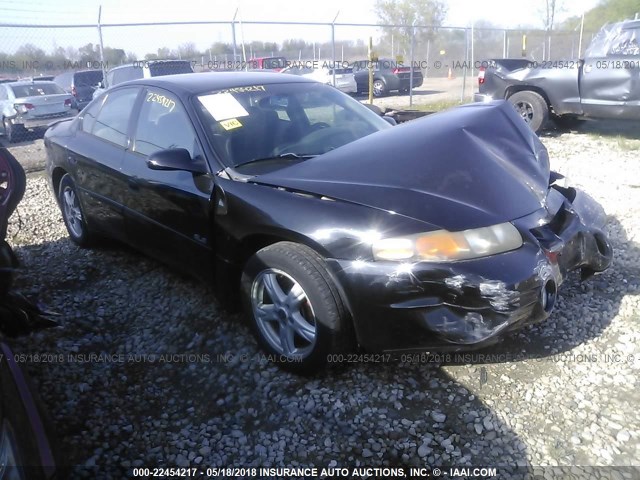 1G2HY52K134156332 - 2003 PONTIAC BONNEVILLE SLE BLACK photo 1