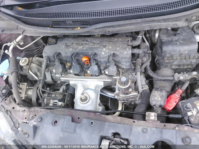 19XFB2F99FE004666 - 2015 HONDA CIVIC EXL MAROON photo 10