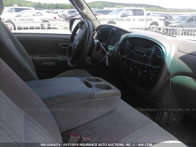 5TBRT34133S371179 - 2003 TOYOTA TUNDRA ACCESS CAB SR5 BLACK photo 5