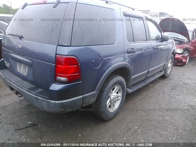 1FMZU73K93UA44878 - 2003 FORD EXPLORER XLT/XLT SPORT/NBX 蓝色 照片 4