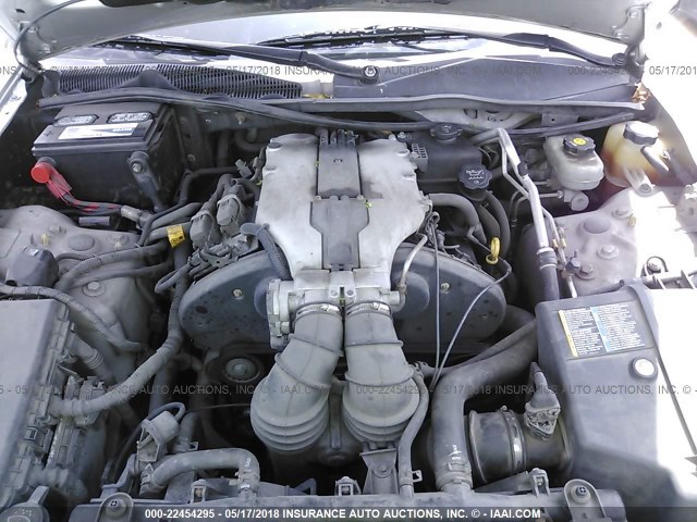 1G6DM57N130119431 - 2003 CADILLAC CTS SILVER photo 10