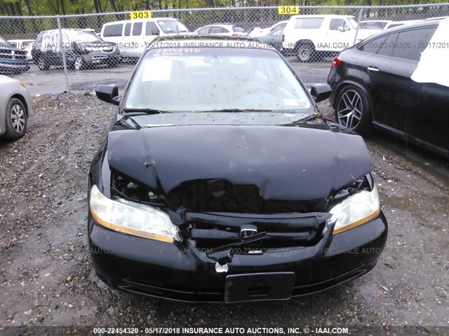 1HGCG66852A169082 - 2002 HONDA ACCORD EX/SE BLACK photo 6