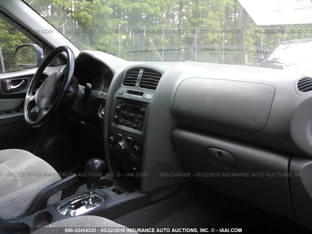 KM8SC13D76U042408 - 2006 HYUNDAI SANTA FE GLS/LIMITED GRAY photo 5