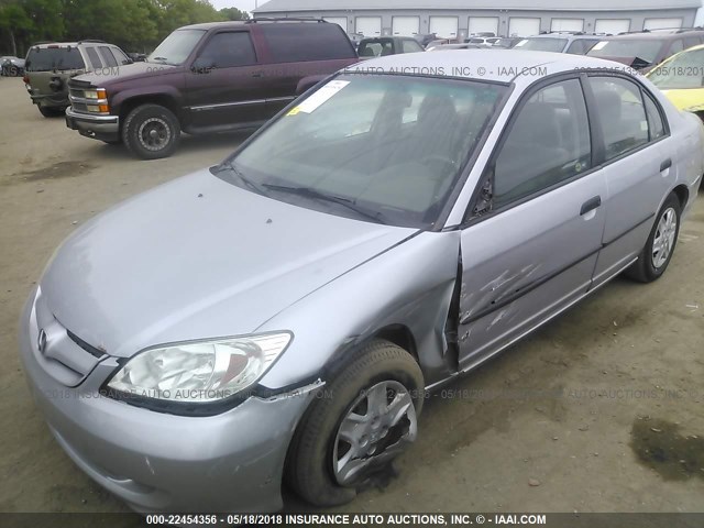 1HGES16304L020035 - 2004 HONDA CIVIC DX VP Gümüş foto 2