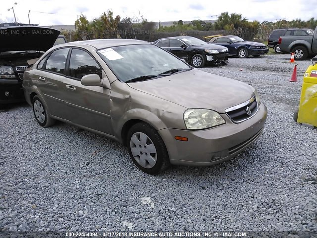 KL5JD56Z26K427730 - 2006 SUZUKI FORENZA GOLD photo 1