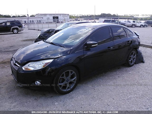 1FADP3F28EL330861 - 2014 FORD FOCUS SE 黑色 照片 2
