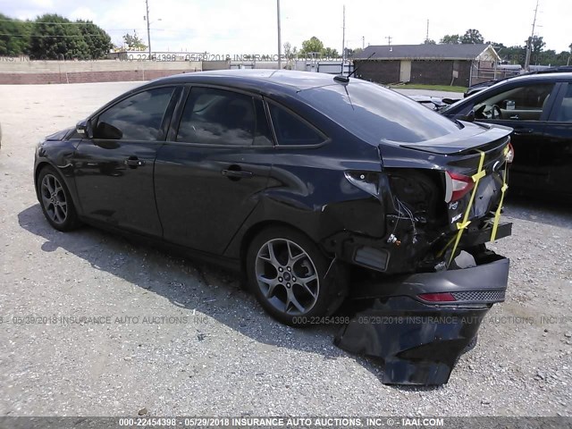 1FADP3F28EL330861 - 2014 FORD FOCUS SE 黑色 照片 3
