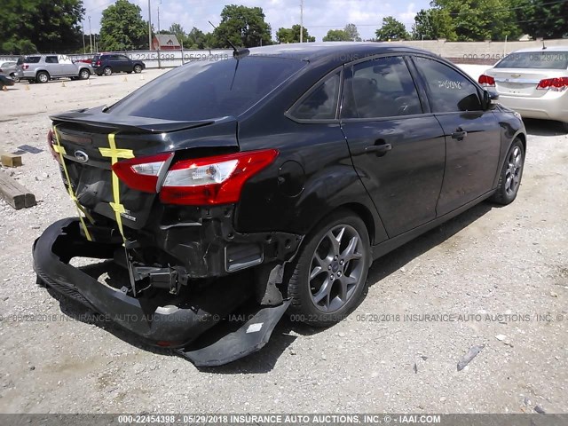 1FADP3F28EL330861 - 2014 FORD FOCUS SE 黑色 照片 4