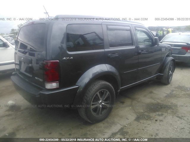 1D4PU4GK6AW175064 - 2010 DODGE NITRO HEAT GRAY photo 4