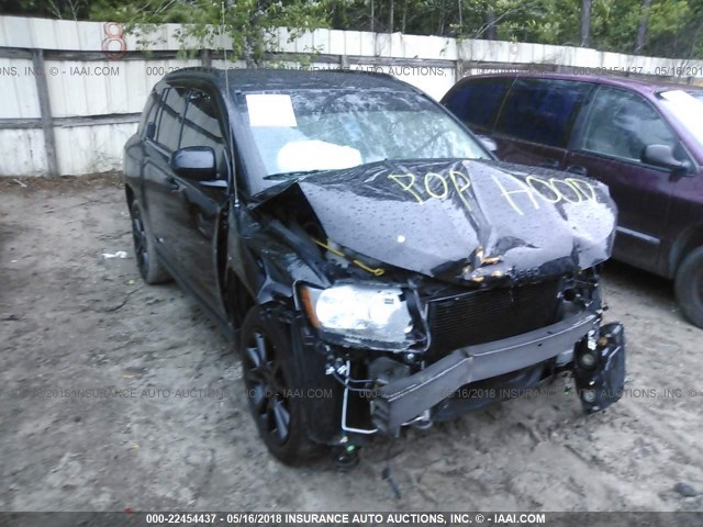 1C4NJCBA8FD361634 - 2015 JEEP COMPASS SPORT BLACK photo 6