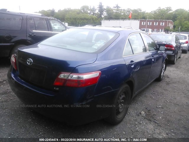 4T1BE46K09U346593 - 2009 TOYOTA CAMRY SE/LE/XLE ლურჯი ფოტო 4