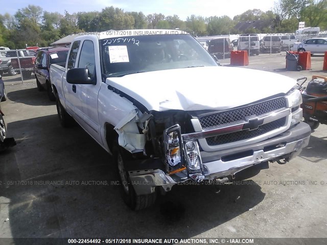 1GCEK19T83E126049 - 2003 CHEVROLET SILVERADO K1500 WHITE photo 1