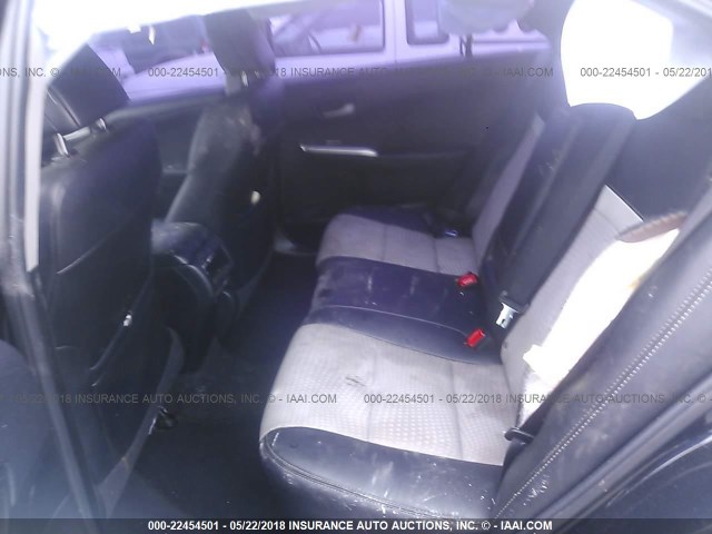4T1BF1FK1CU162069 - 2012 TOYOTA CAMRY SE/LE/XLE 黑色 照片 8
