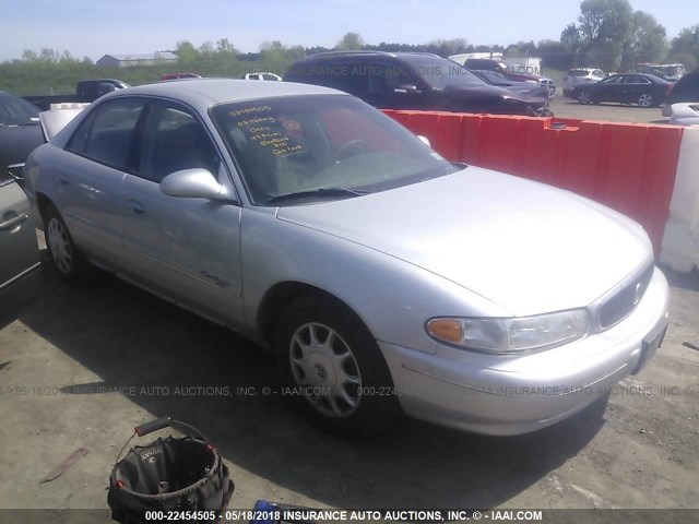 2G4WS52J621224898 - 2002 BUICK CENTURY CUSTOM SILVER photo 1