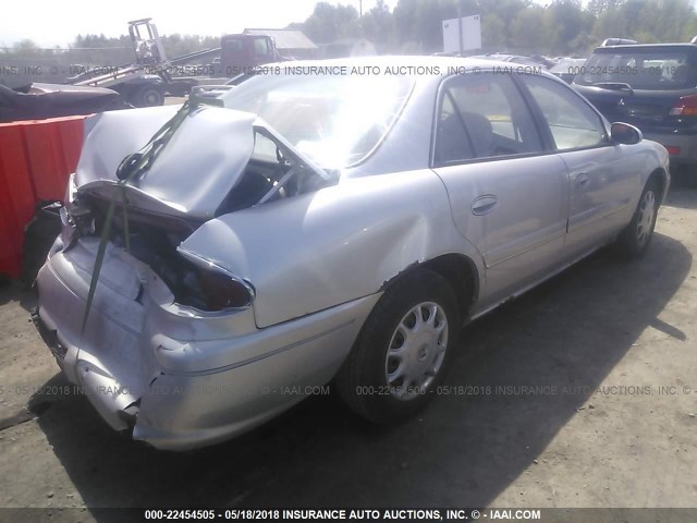 2G4WS52J621224898 - 2002 BUICK CENTURY CUSTOM SILVER photo 4