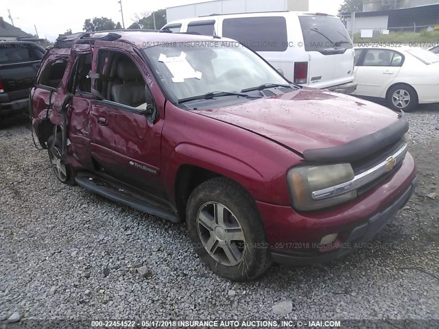 1GNDS13S642113032 - 2004 CHEVROLET TRAILBLAZER LS/LT BURGUNDY photo 1