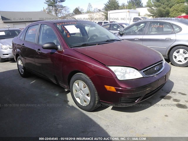 1FAFP34N87W363253 - 2007 FORD FOCUS ZX4/S/SE/SES RED photo 6