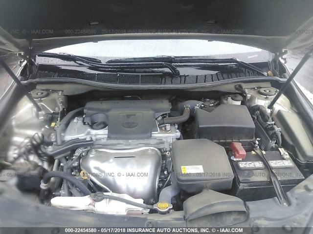 4T1BF1FK6FU089334 - 2015 TOYOTA CAMRY LE/XLE/SE/XSE GOLD photo 10