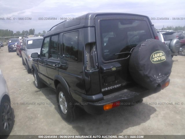 SALTY1245XA223238 - 1999 LAND ROVER DISCOVERY II  მწვანე ფოტო 3