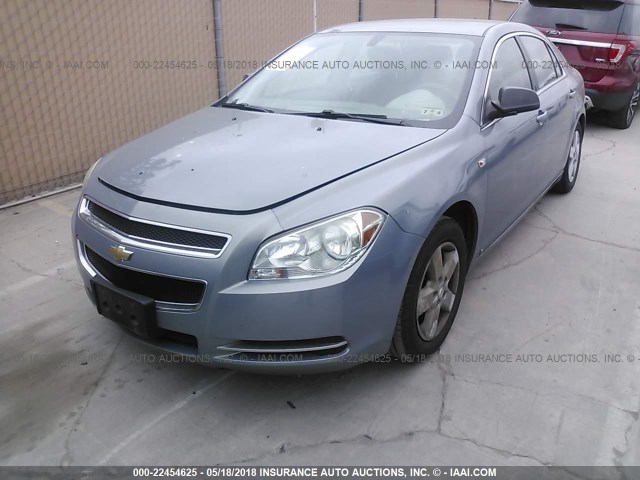 1G1ZG57B38F182964 - 2008 CHEVROLET MALIBU LS 蓝色 照片 2