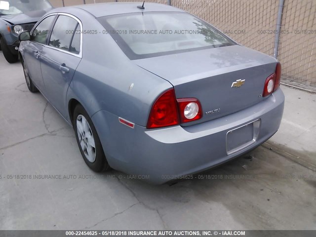 1G1ZG57B38F182964 - 2008 CHEVROLET MALIBU LS 蓝色 照片 3