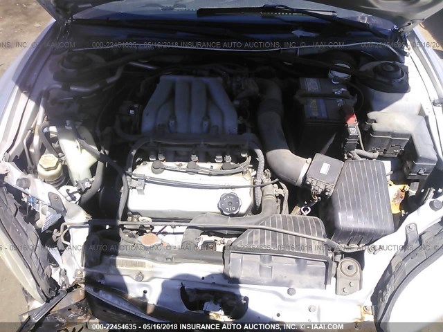 4B3AG52H81E121346 - 2001 DODGE STRATUS R/T SILVER photo 10