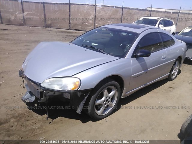 4B3AG52H81E121346 - 2001 DODGE STRATUS R/T SILVER photo 2