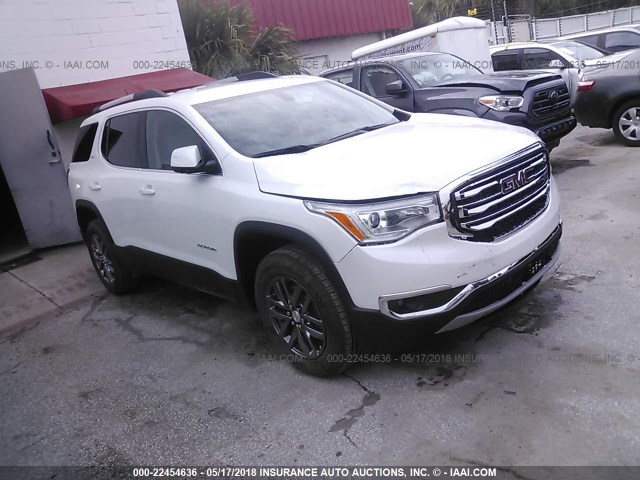 1GKKNMLSXJZ207382 - 2018 GMC ACADIA SLT-1 WHITE photo 1